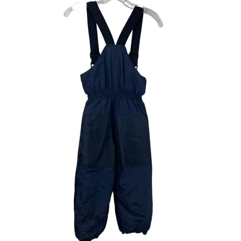 Snow Bib Outwear Overralls‎ Blue Adjustable Straps Size 3